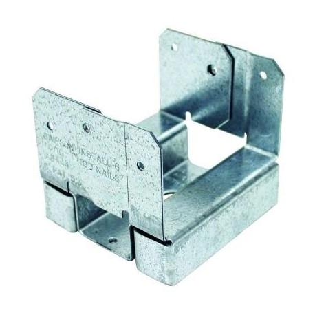 ABA 4x4 ZMAX Galvanized Adjustable Post Base