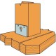 ZMAX Galvanized Half Base