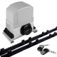 Motor Powered Auto Sliding Gate Opener W/ 1m Rail