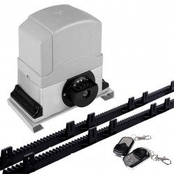 Motor Powered Auto Sliding Gate Opener W/ 1m Rail