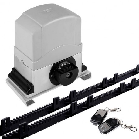 Motor Powered Auto Sliding Gate Opener W/ 1m Rail