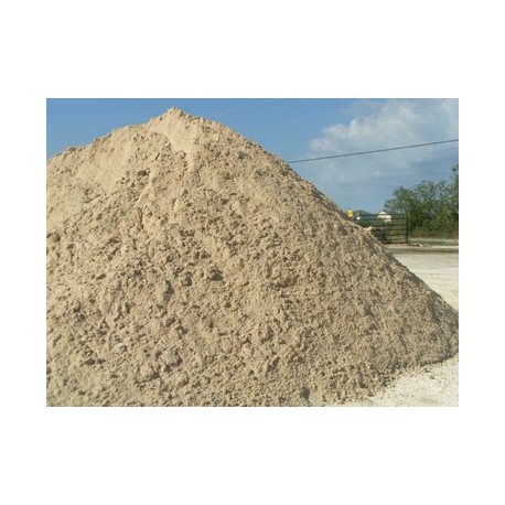 Washed plaster sand