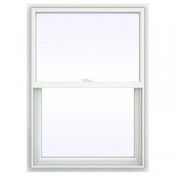 29.5 in. x 47.5 in. V-2500 Series Single Hung Vinyl Window - White