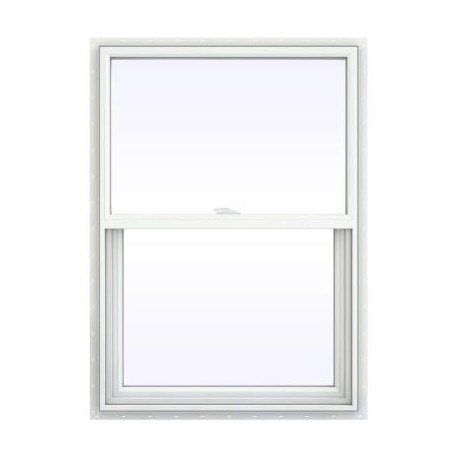 29.5 in. x 47.5 in. V-2500 Series Single Hung Vinyl Window - White