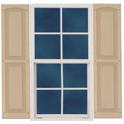 18 in. x 36 in. Single Hung Aluminum Windows - White