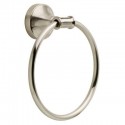 Phoebe Towel Ring in Satin Nickel