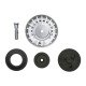 ATLANT Sink stopper with strainer, stainless steel