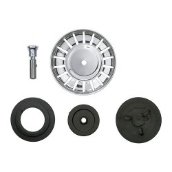 ATLANT Sink stopper with strainer, stainless steel