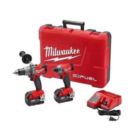 M18 18-Volt Lithium-Ion Cordless Brushless Hammer Drill/Impact Driver Combo Kit
